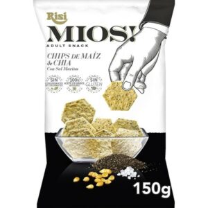 APERITIVO DE MAIZ&CHIA CON SAL MARINA - CHIPS MIOS 150g