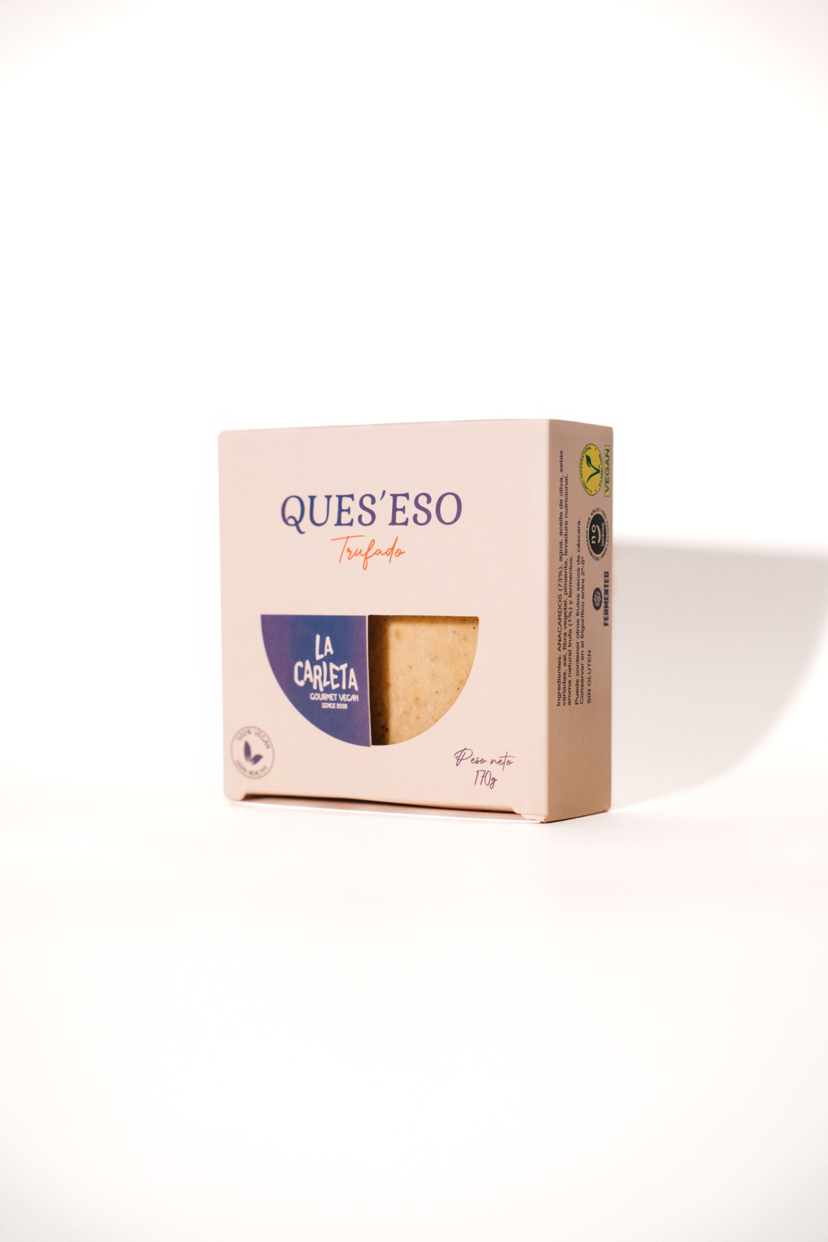 Trufado SETAS curado Ques’ eso trufado con setas CARLETA 170g - Imagen 1