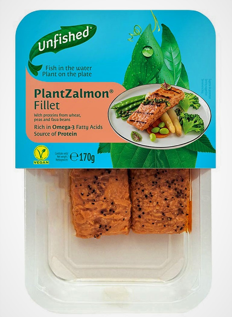 FILETES STILO SALMON 170g FILETES SALMÓN PLANTZALMON UNFISHED 170g - Imagen 1