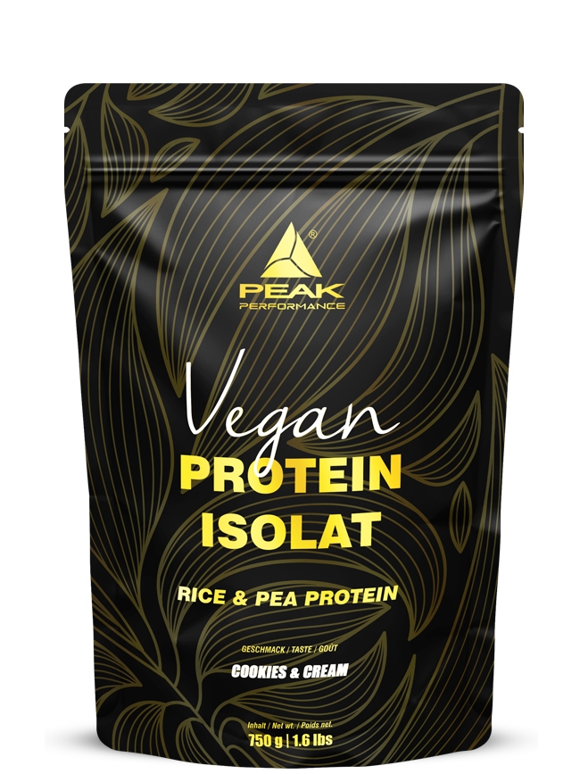 _Vegan-Protein-750g-COOKIES-CREAM AISLADO DE PROTEINA VEGANA SABOR AVELLANA 750g - Imagen 1