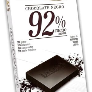 TABLETA CHOCOLATE 92% CACAO 100g