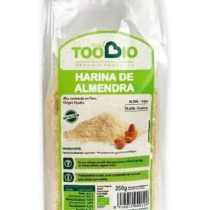 HARINA DE ALMENDRA SIN GLUTEN TOO BIO 250g BIO
