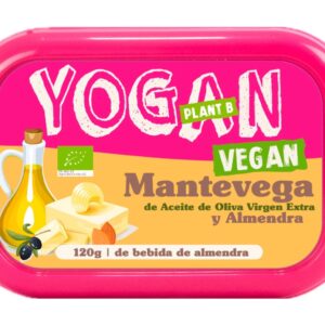YOGAN MARGARINA DE ALMENDRAS Y ACEITE DE OLIVA 120g