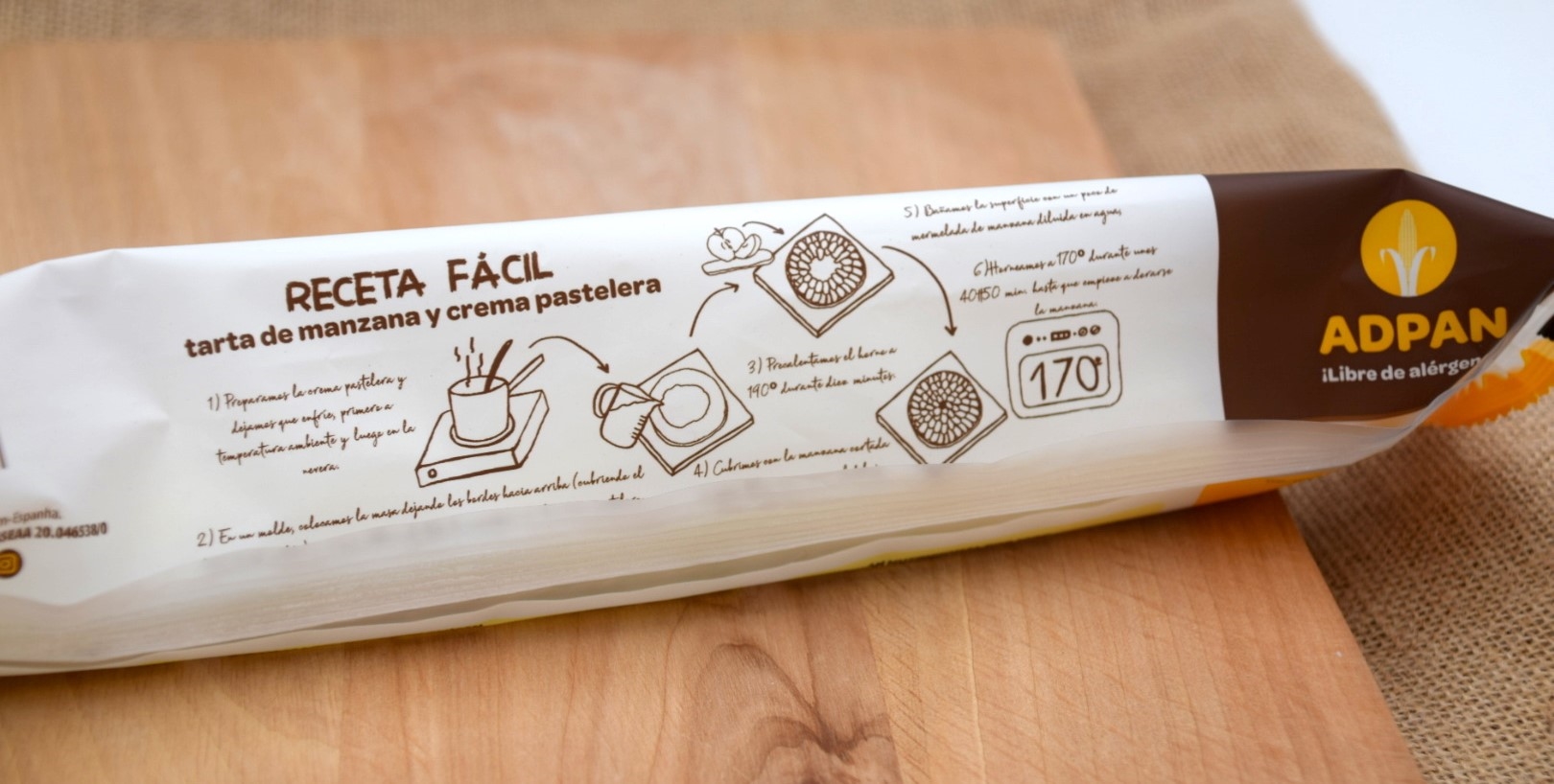 DSC_0283 MASA DE HOJALDRE SIN GLUTEN 250g - Imagen 2