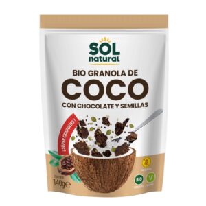 GRANOLA CRUNCHY DE COCO CON CHOCOLATE 140g BIO