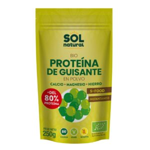 PROTEINA DE GUISANTE BIO- 250g SOL NATURAL