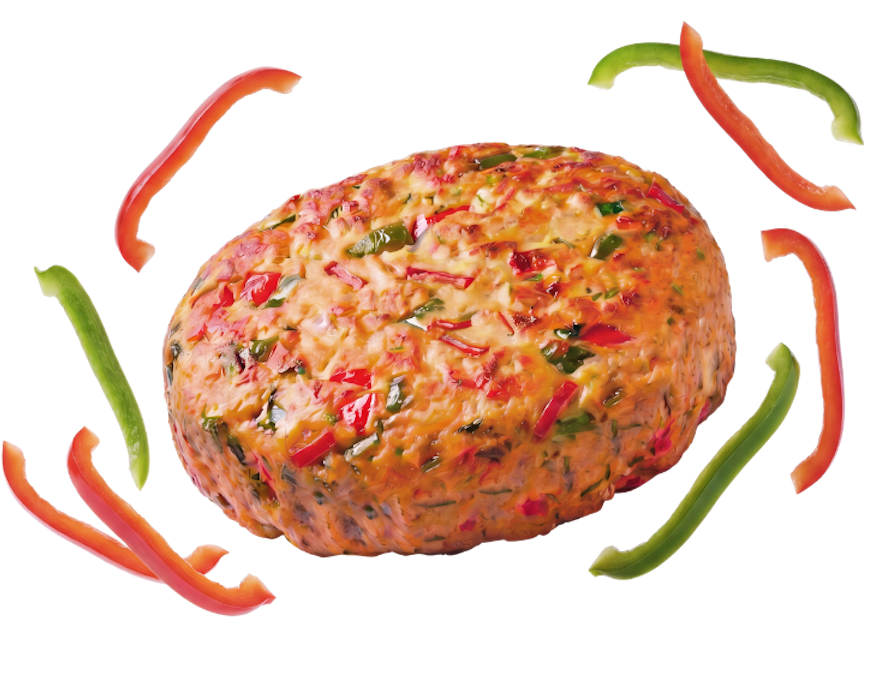 1782922843-6 HEURA Burger de pimiento y chimichurri 2und 80g - Imagen 2