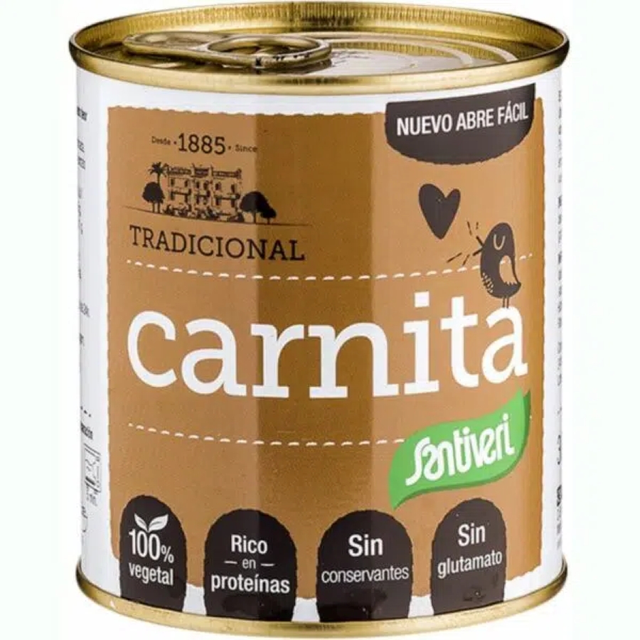 Carnita-300-g.-Santiveri-1-600x600 CARNITA VEGETAL SANTIVERI 300g - Imagen 1