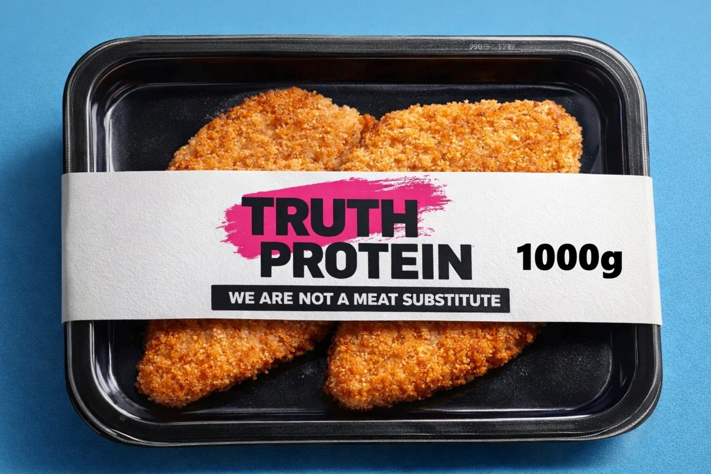 ESCALOPE 1000g - MILANESA NOT CHICKEN -NO POLLO CAJA 1000g - Imagen 1