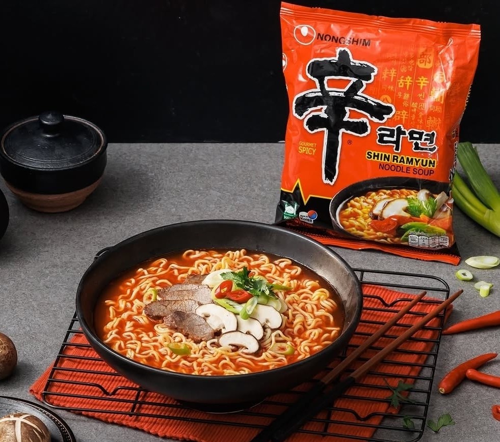 SHIN RAMYUN FIDEOS PICANTE SOPA SHIN RAMYUN 120g - Imagen 2