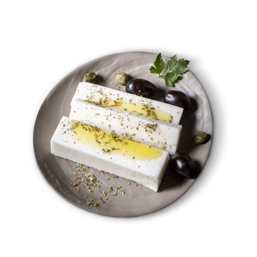 cheese_greek-style FETA ORÉGANO Y ACEITE DE OLIVA GREEN VIE 200g - Imagen 2