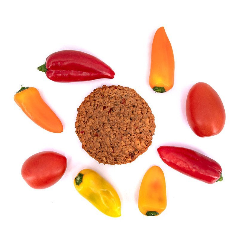 hamburguesa-de-minipimientos MINI HAMBURGUESA AL PIMIENTO 6 X 35g - Imagen 2