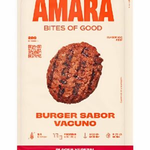 Burger Amara sabor vacuno, envase