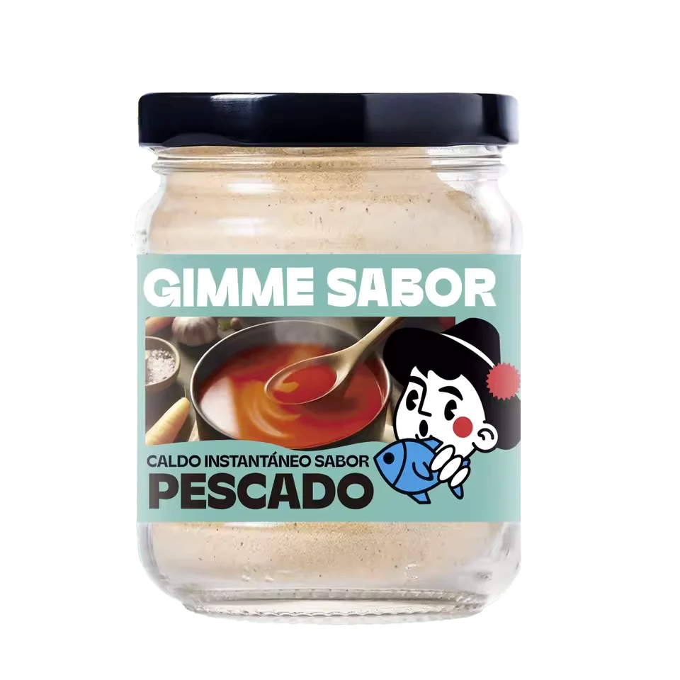 CALDO VEGETAL SABOR PESCADO GIMME SABOR 125g CALDO VEGETAL SABOR PESCADO GIMME SABOR 125g