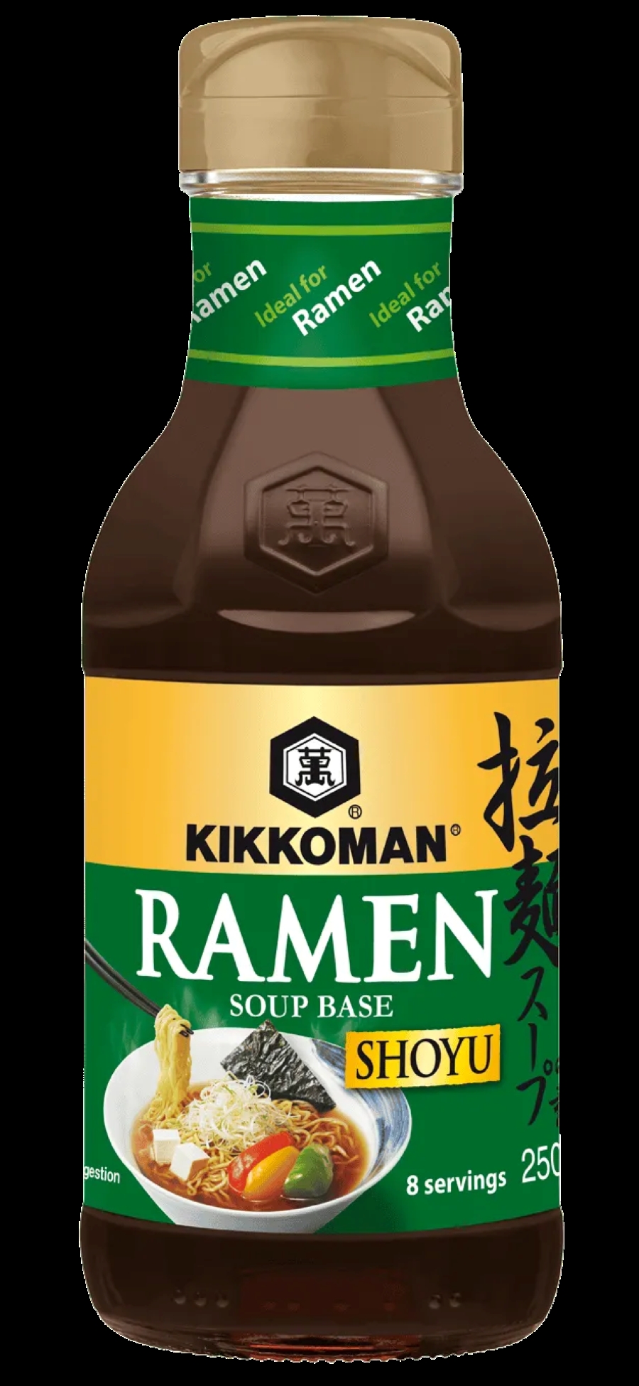 KIKKOMAN PREPARADO PARA SOPA DE FIDEOS RAMEN SABOR SHOYU 250ml KIKKOMAN PREPARADO PARA SOPA DE FIDEOS RAMEN SABOR SHOYU 250ml