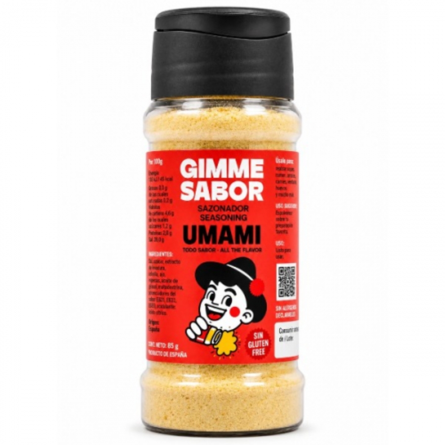Sazonador vegetal sabor umami Gimme Sabor Sazonador vegetal sabor umami Gimme Sabor
